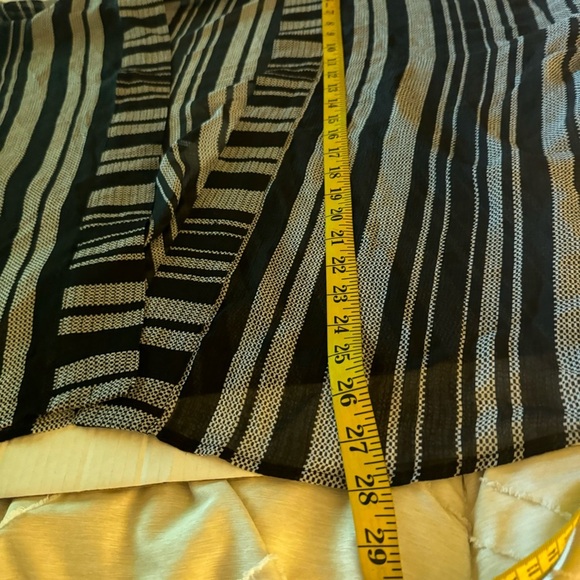 Petite large striped kimono - Picture 6 of 6
